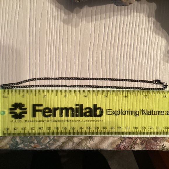 COPY - Black Chain Necklace 16” - Picture 3 of 3